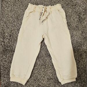 Zara Disney Baby Cream Sweatpants